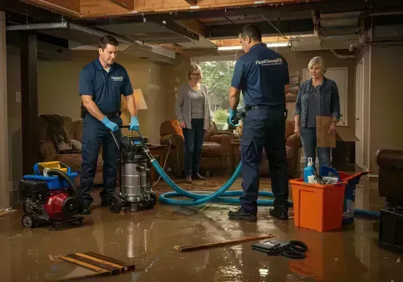 Basement Water Extraction and Removal Techniques process in Hudson, MI