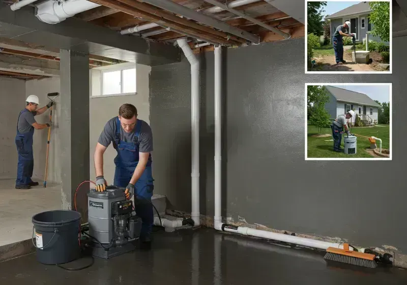 Basement Waterproofing and Flood Prevention process in Hudson, MI